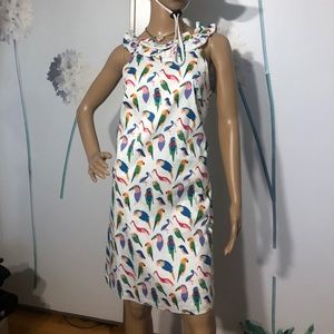 Summer parrots dress